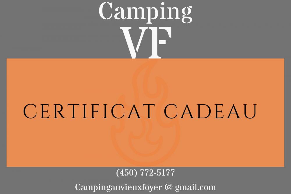Certificat cadeau 50$