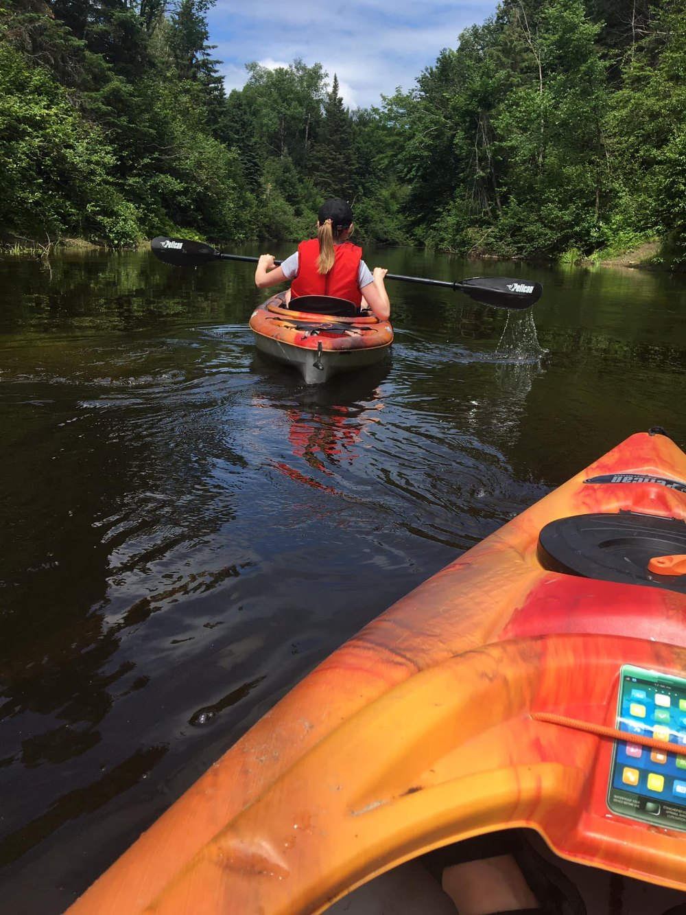 Kayaks simples de surface